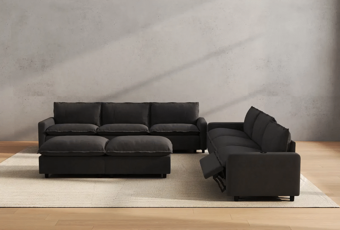 6-Seater Reclining Sofa