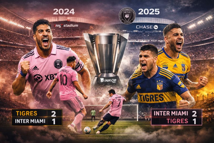 Inter Miami vs Tigres UANL Timeline