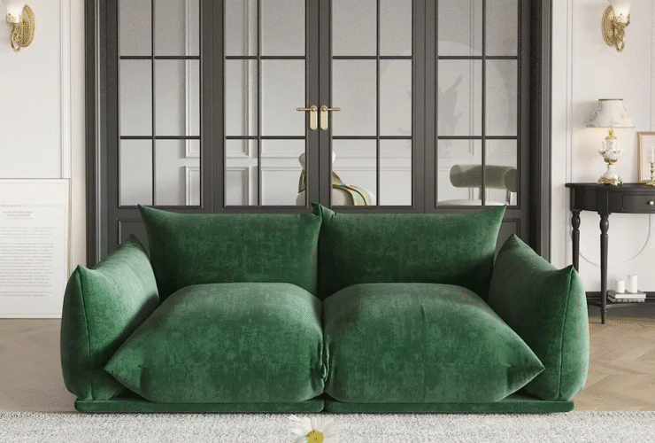 Green Loveseat