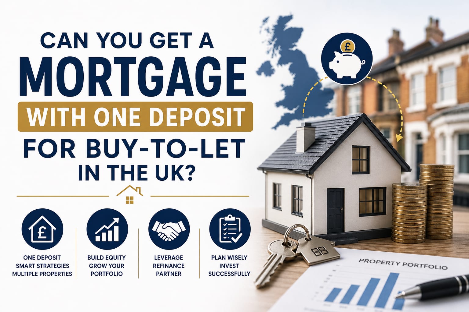 Can You Get a Mortgage with One Deposit for Buy-to-Let in the UK?