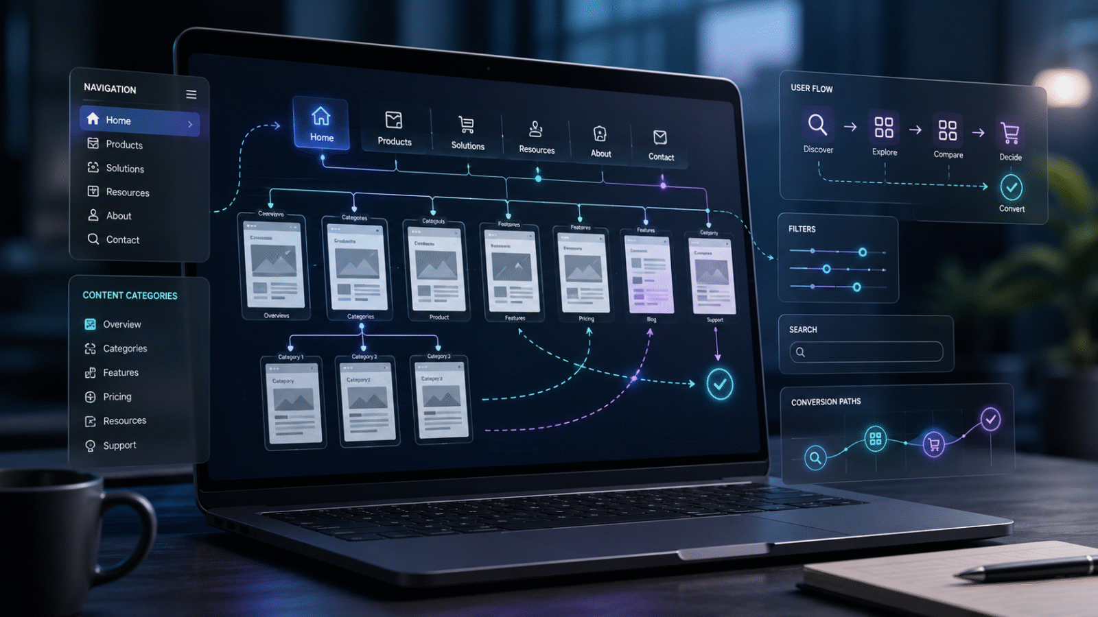 UX information architecture