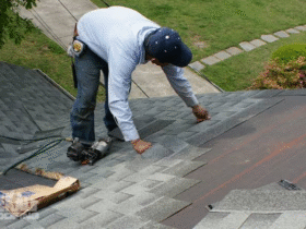 Roof Replacement Cleanup