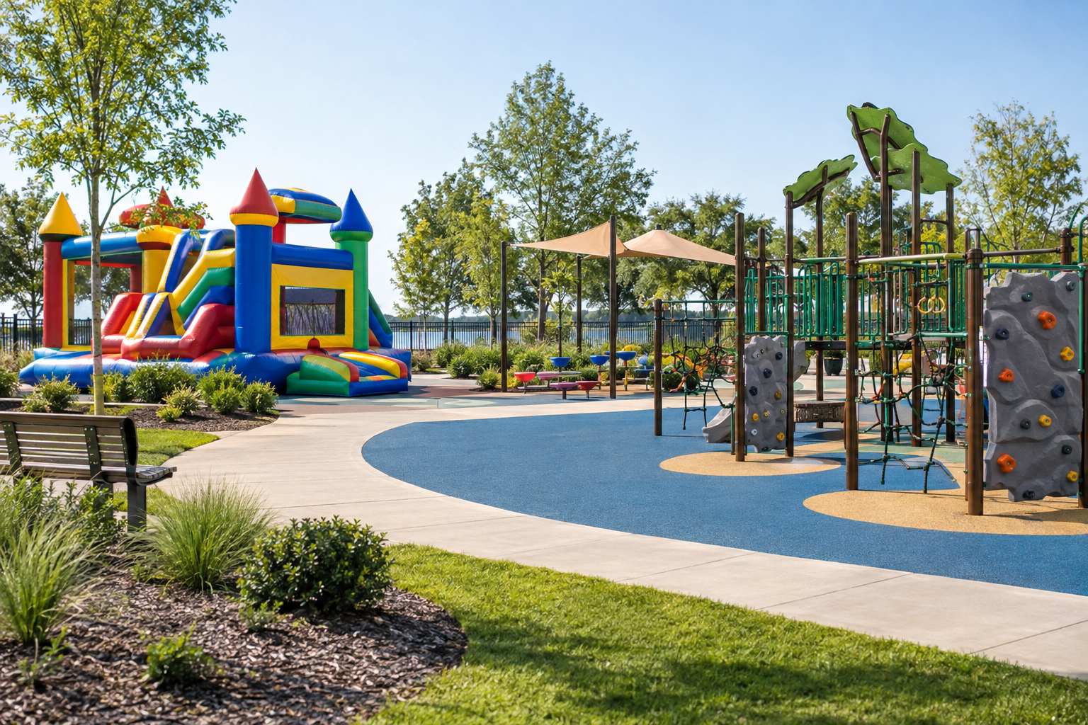 What to Check Before Adding a Compact Bouncer Slide to a Family Play Area